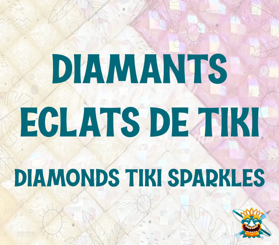 Diamants Eclats de Tiki - Version Carrée