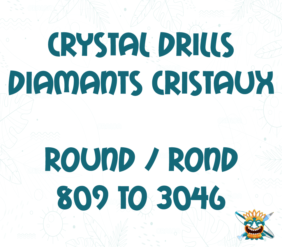 Runde Kristalldiamanten - 809 bis 3046